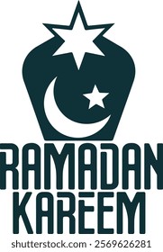 
Ramadan Kareem Text T-shirt Design, Ramadan Kareem Typography Design.