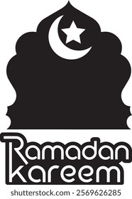 
Ramadan Kareem Text T-shirt Design, Ramadan Kareem Typography Design.