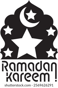 
Ramadan Kareem Text T-shirt Design, Ramadan Kareem Typography Design.