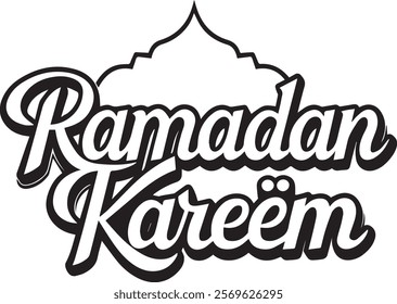 
Ramadan Kareem Text T-shirt Design, Ramadan Kareem Typography Design.