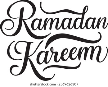 
Ramadan Kareem Text T-shirt Design, Ramadan Kareem Typography Design.