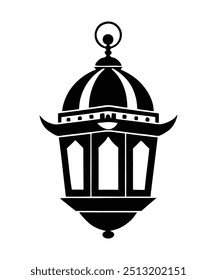 Ramadan Kareem Thema Islamische Laterne Vektorgrafik