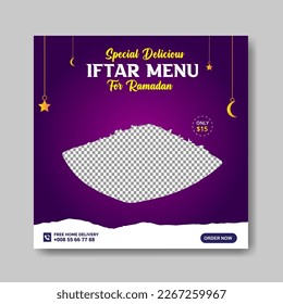 
Ramadan kareem traditional islamic social media banner
