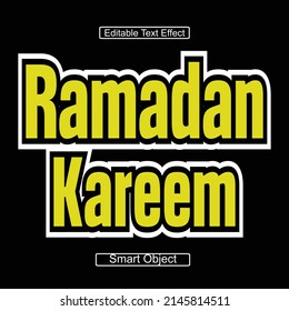 Ramadan Kareem typography design tshirt print vector illustration 