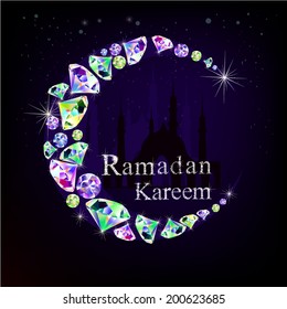 ramadan kareem. Vector