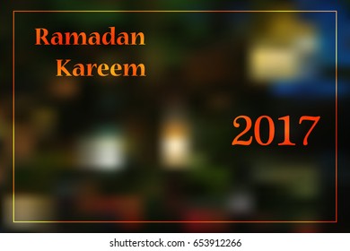Ramadan Kareem vector background