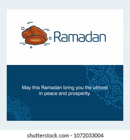 Ramadan Kareem Vector Background. calligraphy greeting card design of happy Ramadan Mubarak, Beautiful Muslim Event Eid Background Design