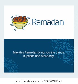 Ramadan Kareem Vector Background. calligraphy greeting card design of happy Ramadan Mubarak, Beautiful Muslim Event Eid Background Design