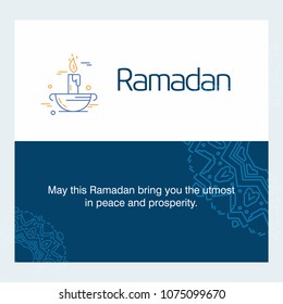 Ramadan Kareem Vector Background. calligraphy greeting card design of happy Ramadan Mubarak, Beautiful Muslim Event Eid Background Design