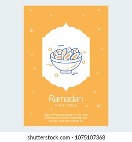Ramadan Kareem Vector Background. calligraphy greeting card design of happy Ramadan Mubarak, Beautiful Muslim Event Eid Background Design