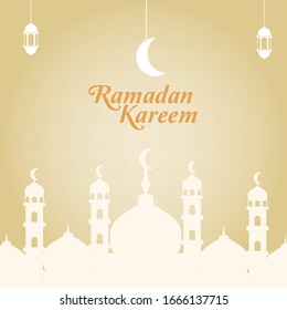 Ramadan kareem vector background, ramadan, ramadan background template