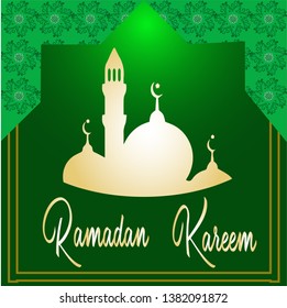 ramadan kareem vector for banners, backgrounds, congratulations, wallpapers and other businesses