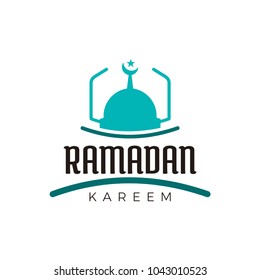 Ramadan Kareem Vector. Creative Ramadan kareem design template. Islamic Greeting Template.