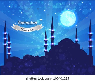 Ramadan Kareem Vector Design