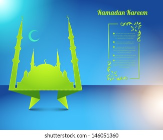 Ramadan Kareem Vector Design