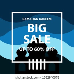 ramadan kareem vector design for banner