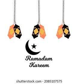 Concepto de diseño vectorial Ramadan Kareem