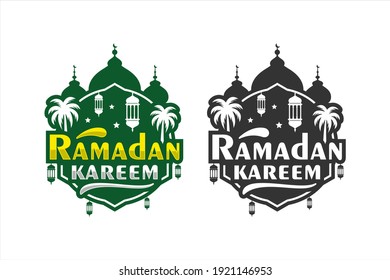 Prima de diseño vectorial de kareem de Ramadan