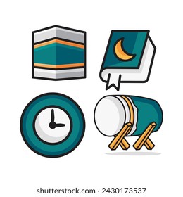 Ramadan Kareem Vektor-Ikone, Islamischer Vektor, glücklicher Ramadan