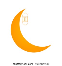 Ramadan Kareem Vector Icon On A White Background