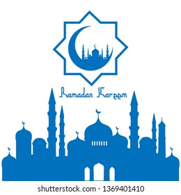 RAMADAN KAREEM VECTOR ILLUSTRATION