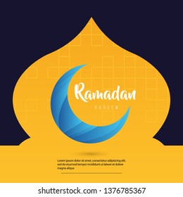 Ramadan kareem vector illustration