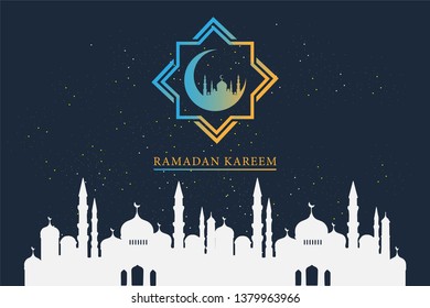 RAMADAN KAREEM VECTOR illustration 
