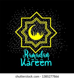 RAMADAN KAREEM - VECTOR ILLUSTRATION