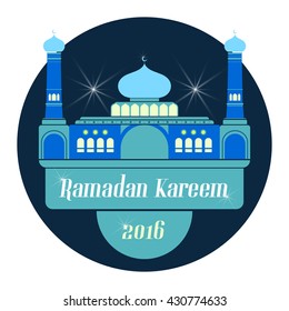 Ramadan Kareem. Vector Illustration