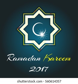 Ramadan Kareem. Vector Illustration