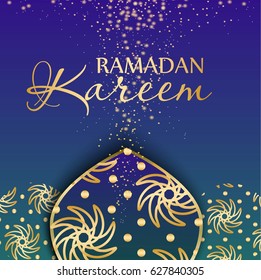 Ramadan kareem vector illustration