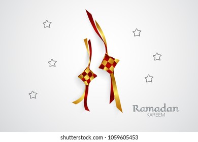 Ramadan Kareem vector Illustration can be use as greeting card