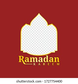 Ramadan Kareem Vector Illustration, Graphic design for the decoration of gift certificates, banners and flyer
