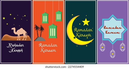 Ramadan Kareem ,vector illustration, for greeting card or banner design , arabic islamic icon,suitable  for background or wallpaper