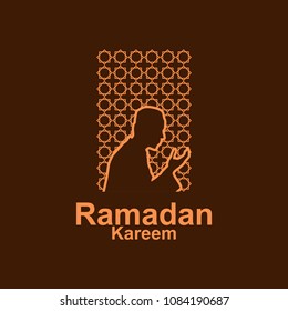 Ramadan Kareem Vector Illustration.  Suitable for greeting card, poster and banner.