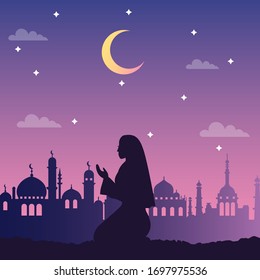 Ramadan Kareem Vector Islamic Background
