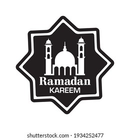 ramadan kareem vector , muslim logo