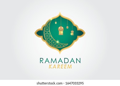 Ramadan Kareem Vector Template Design Illustration