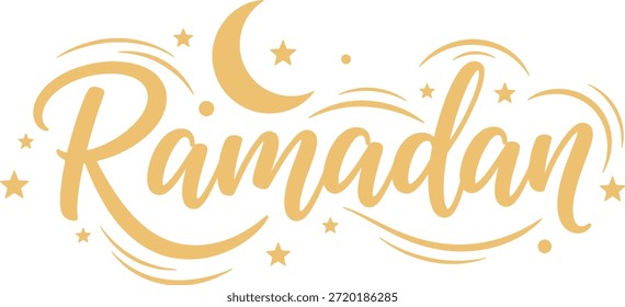 Ramadã Kareem vetor Tipografia Design