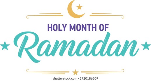 Ramadã Kareem vetor Tipografia Design