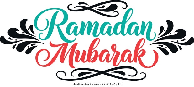 Ramadã Kareem vetor Tipografia Design