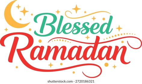 Ramadã Kareem vetor Tipografia Design