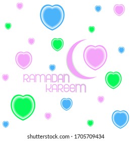 Ramadan Kareem Wallpaper Background Design in Floral Motif.