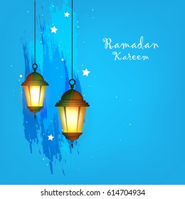 Plantilla de diseño de papel tapiz Ramadan Kareem.