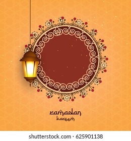 Ramadan Kareem Wallpaper design template.