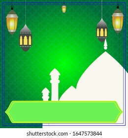 Ramadan Kareem walpaper design template