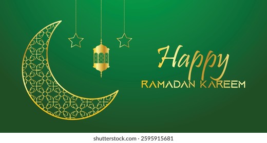 Ramadan Kareem window and lantern vector background. Modern Islamic greeting card template design. Arabic, Ramadan vector pattern
