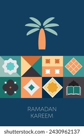 Ramadan Kareem,Islamic greeting card template with ramadan for wallpaper design,poster, media banner.