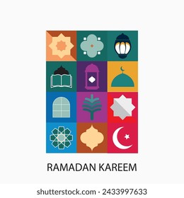 Ramadan Kareem,Islamic greeting card template with ramadan for wallpaper design,poster, media banner.