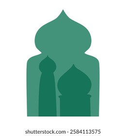 Ramadan karem Element Mosque illustration